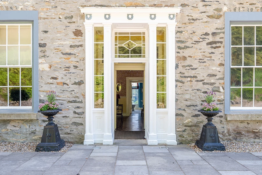 Mereview Manor Front Entrance