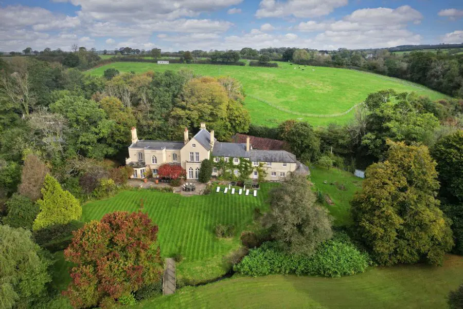 Rackenford Estate Aerial View 3