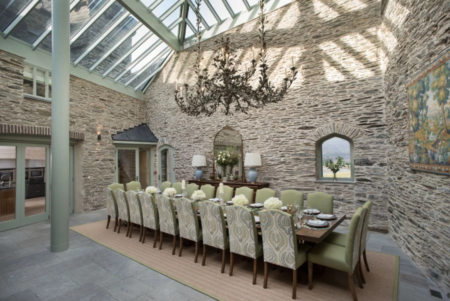 Pengarth Castle Atrium Dining Room 2