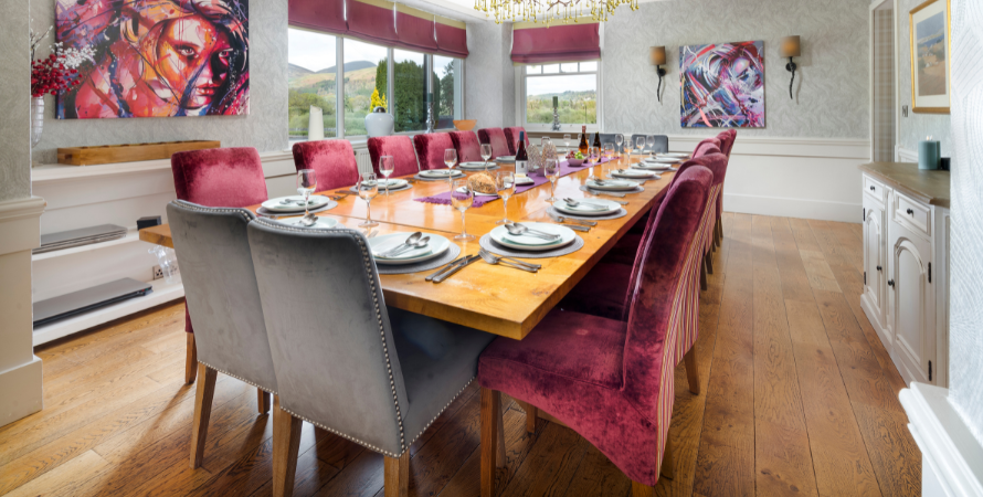 The Georgian Lakehouse Dining Room (1)