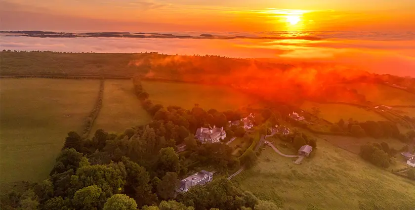 Dartmoor Wonderland Aerial View