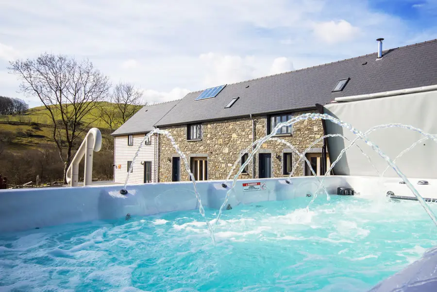 Mynach House Hot Tub