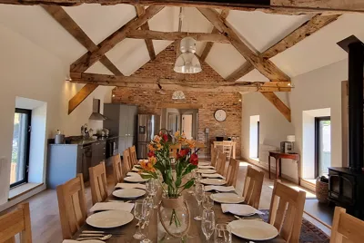 The Retreat Barn Dining Area 1