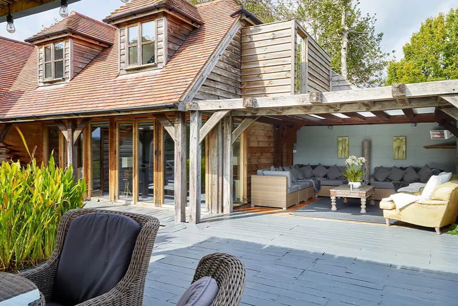 Hearth & Hollow Annex Outdoor Sitting Room