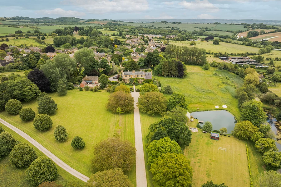 Ebrington Manor Aerial View 2