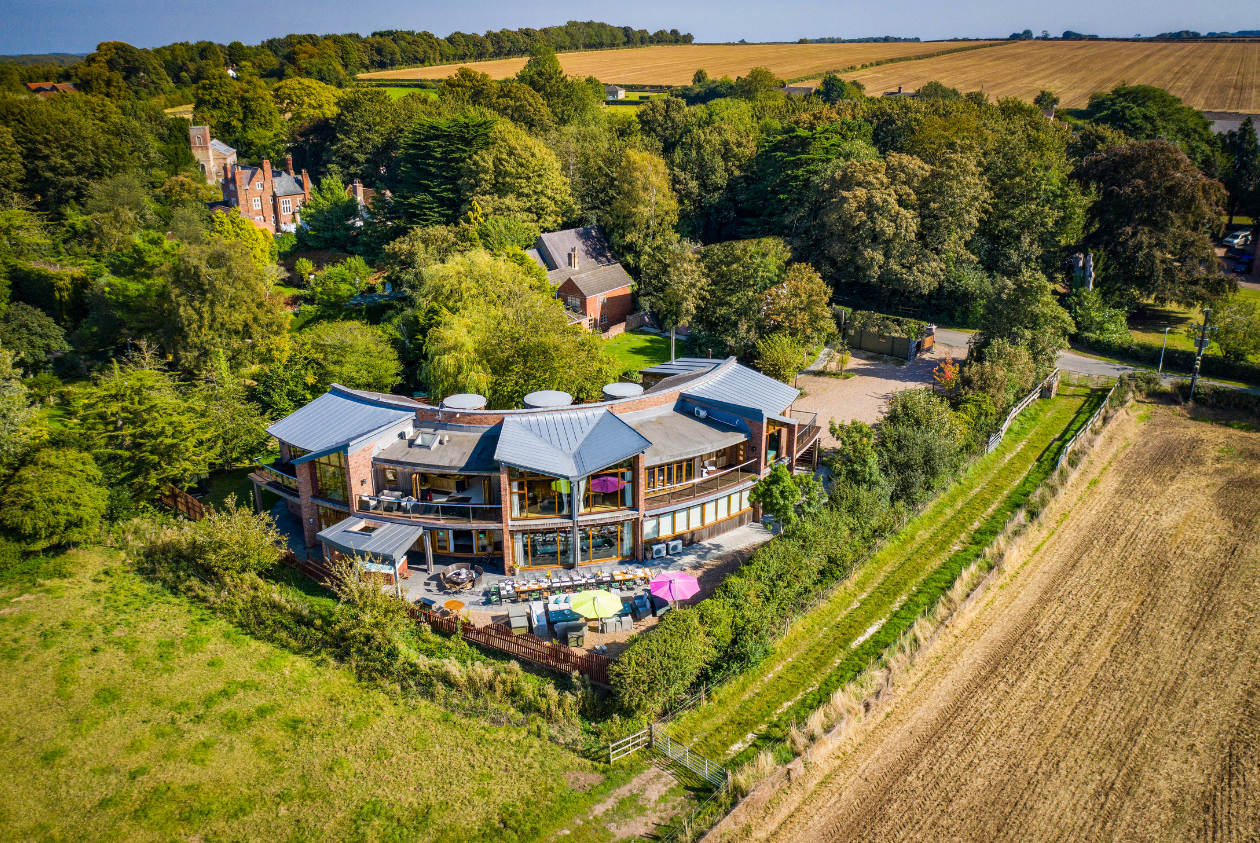 The Crescent Aerial View