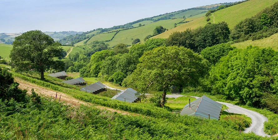 Combe Valley Lodges Exterior