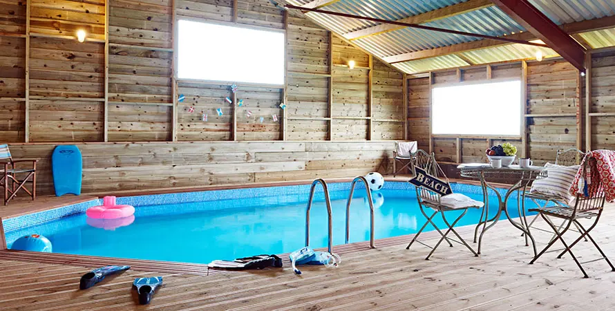 Apple Cabin Pool 1