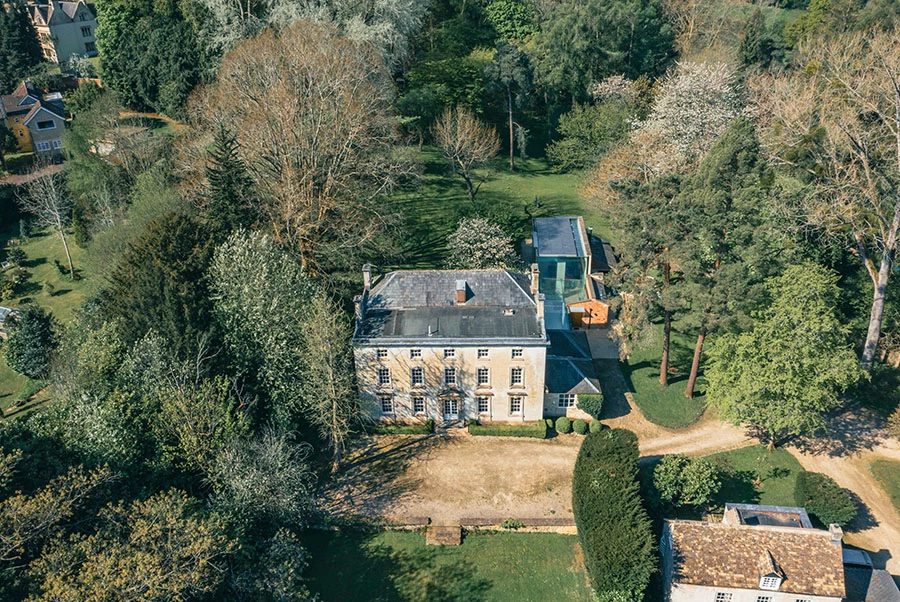 Lionscombe House Aerial View 2