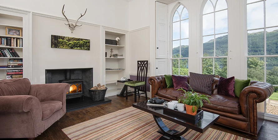 Loch Lomond House Sitting Room