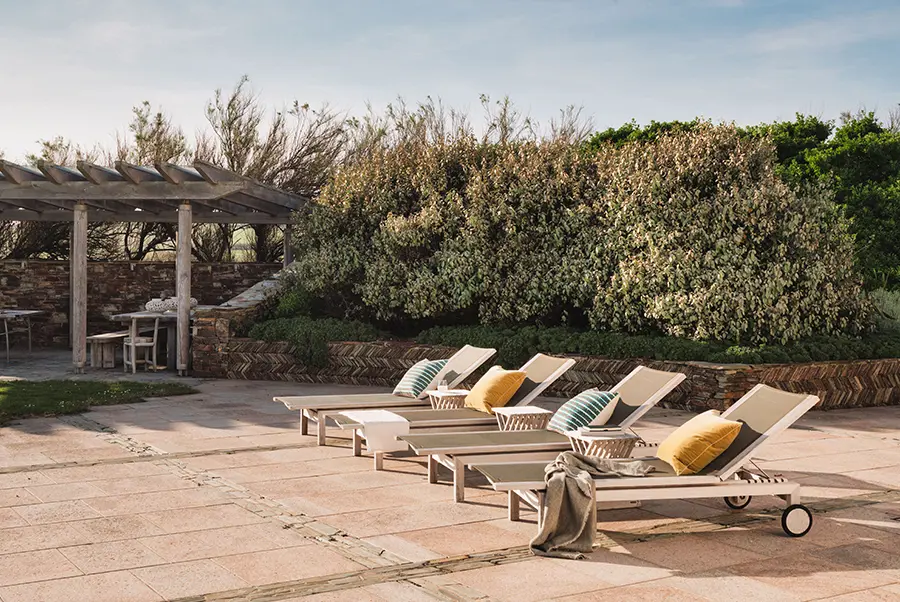 The Beach House Sunloungers 2