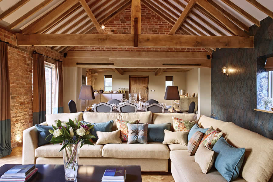 Castlemorton Barns Stables Living Room