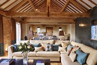 Castlemorton Barns Stables Living Room