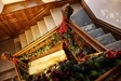 Fallbarrow Hall Staircase At Christmas