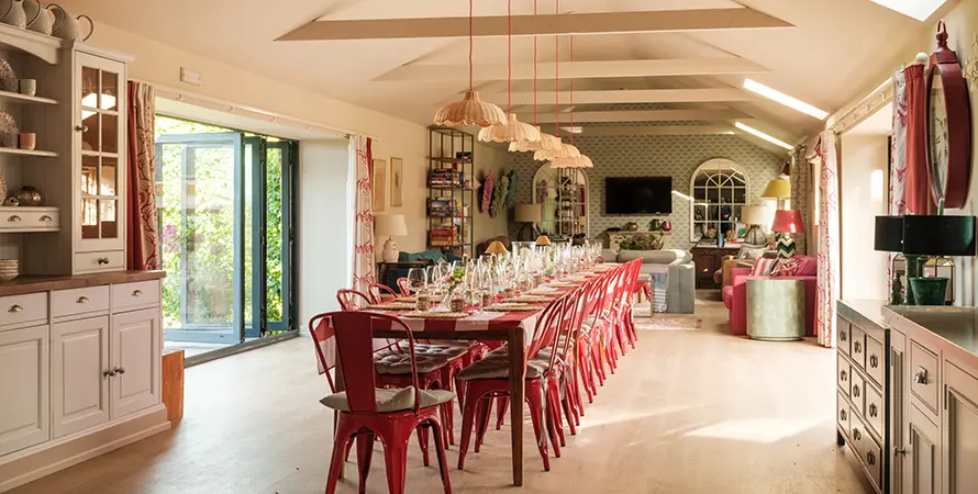 One Hundred Acres Kitchen Dining Area