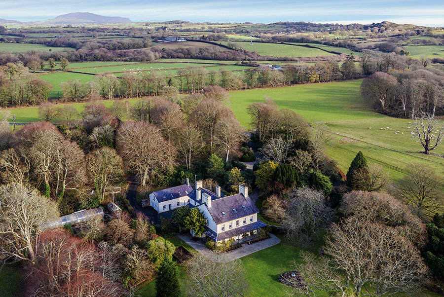 Bromfield Hall Aerial View 1