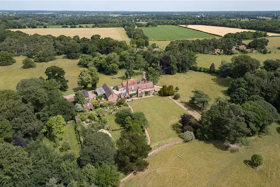 Belwick Hall Aerial View 1