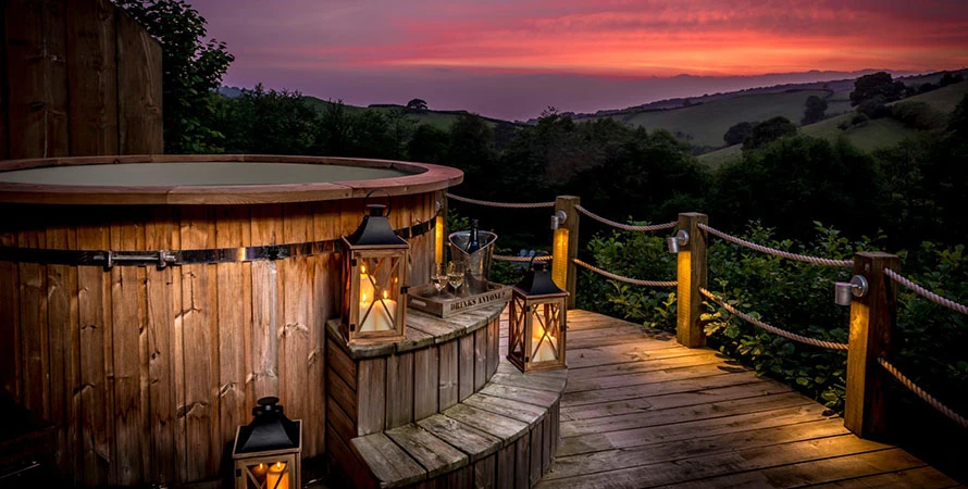 Combe Valley Hot Tub