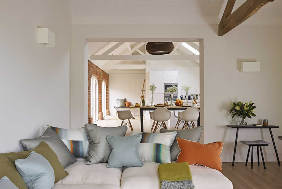 Castlemorton Barns Piggery Living Room
