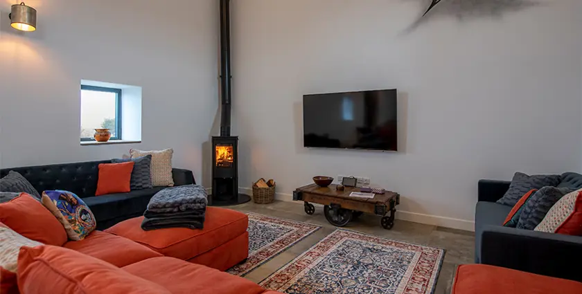 Highvale Barn Living Area 1