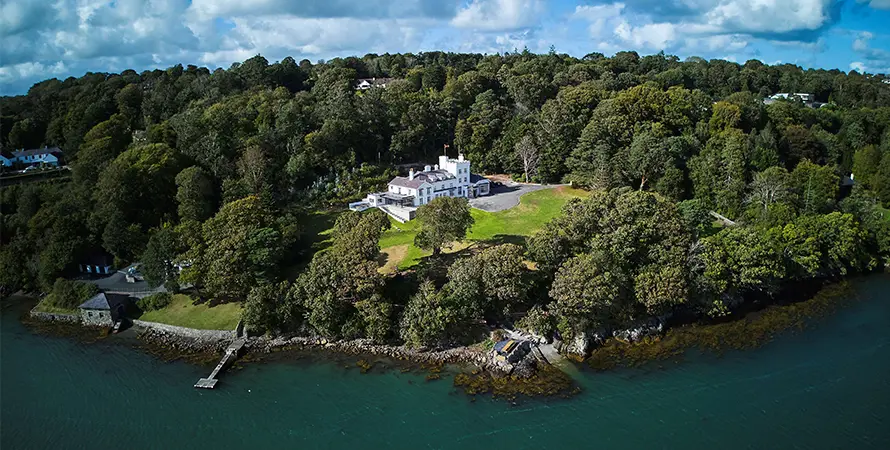 Ty Bryn Aerial View