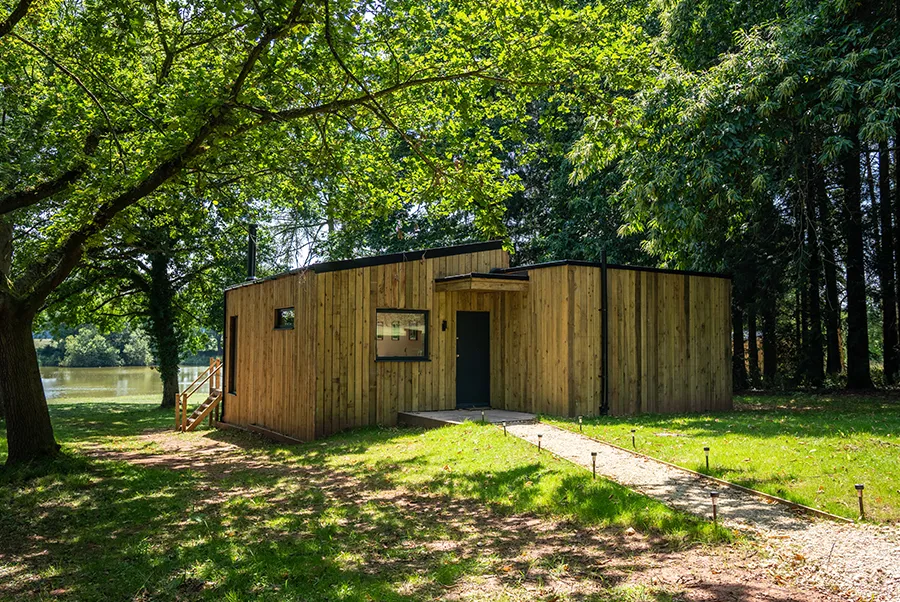 Water's Edge Cabin Exterior 2