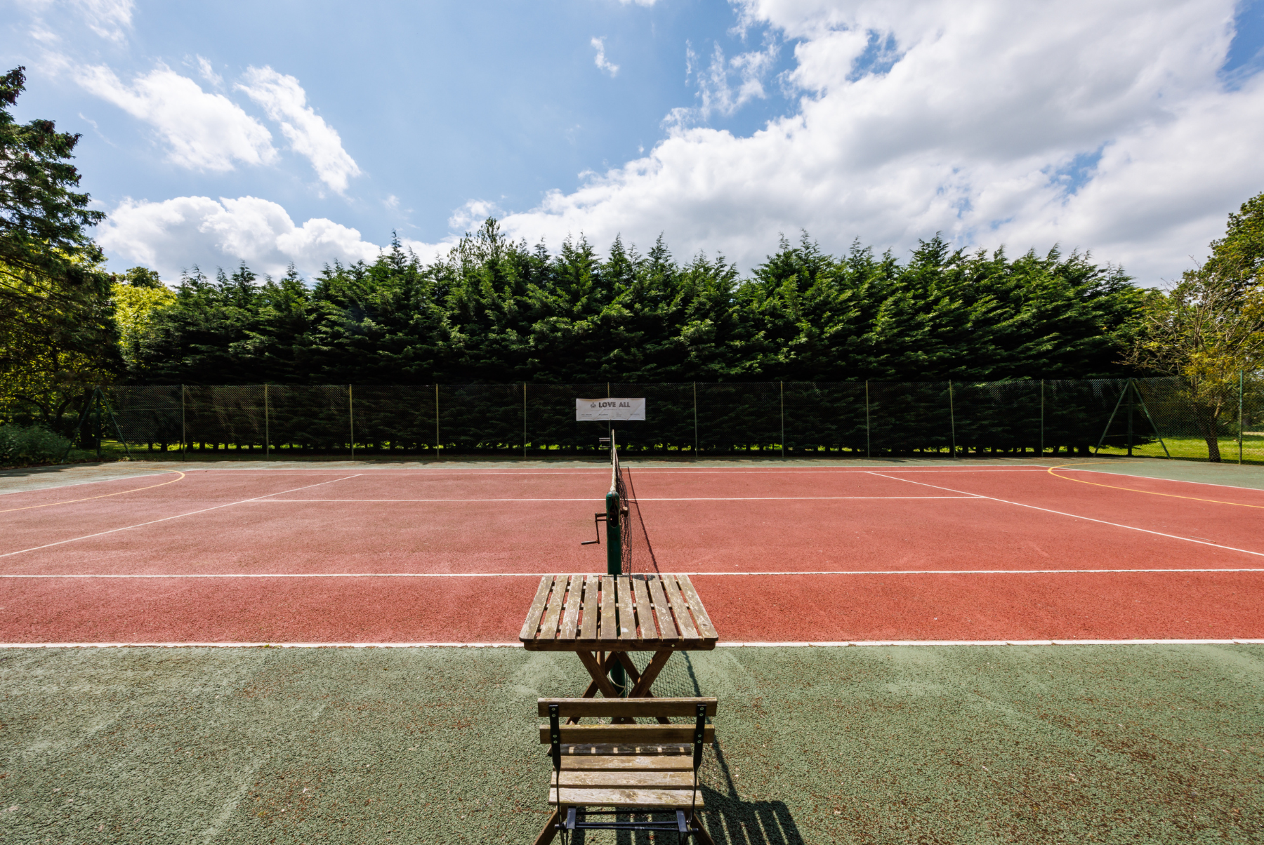 Saxton Manor Tennis Court 1