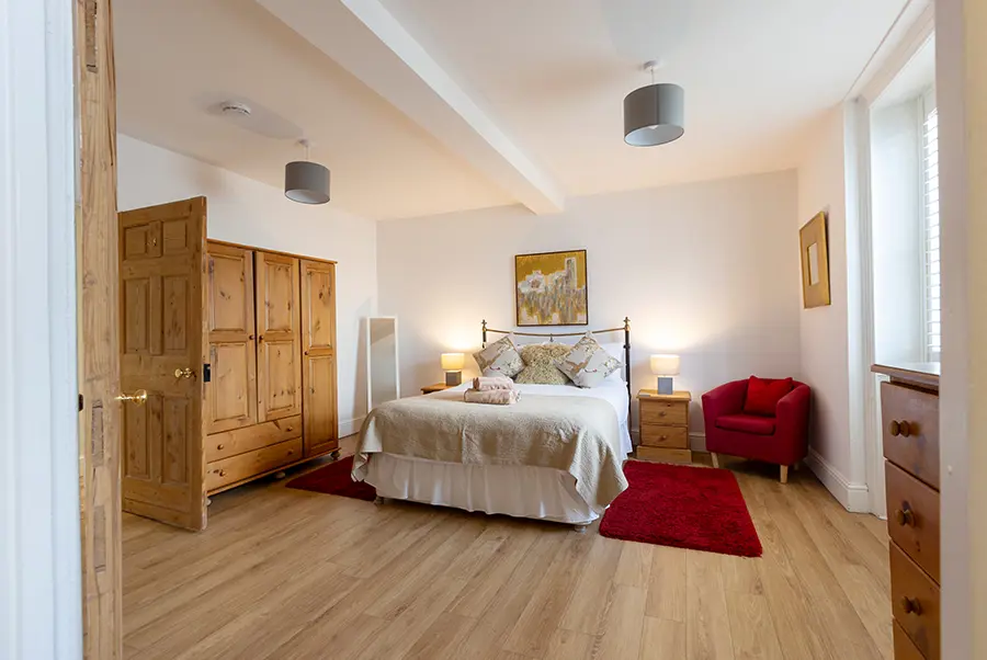 Woldfoot Farm Bedroom 1 (Ground Floor)
