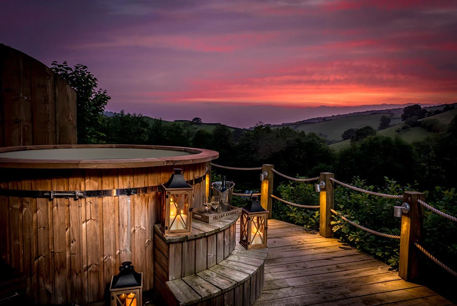 Combe Valley Hot Tub 3