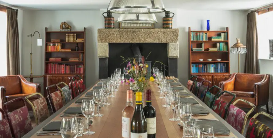 Tregulland Cottage Dining Room