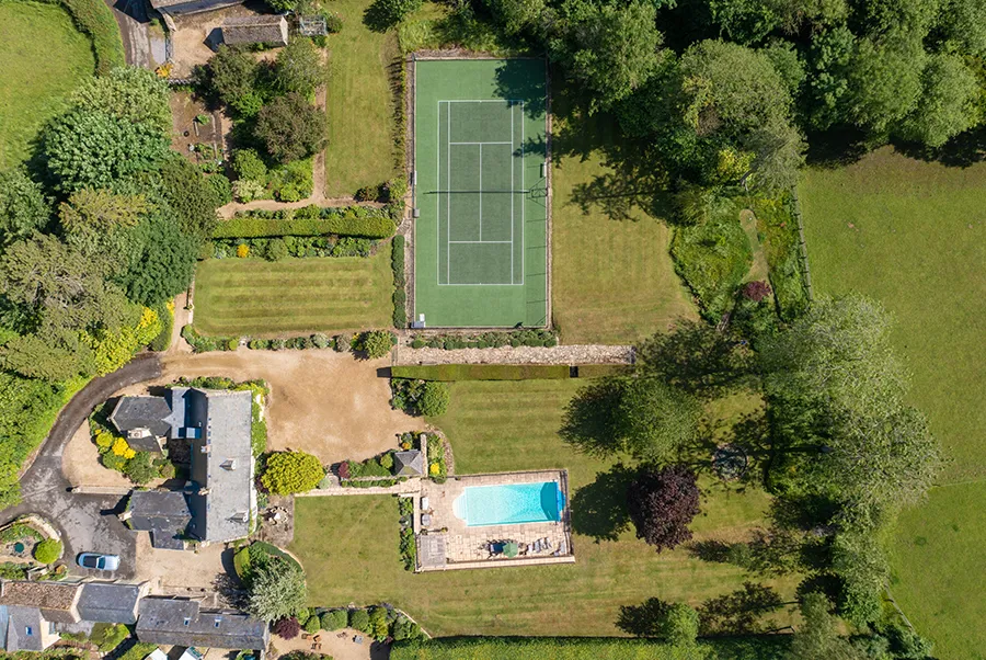 Rose Beech Cottage Aerial View 4