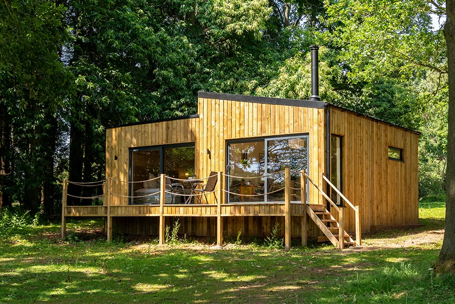 Water's Edge Cabin Exterior 1