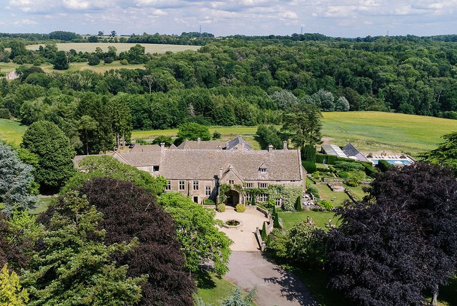 Colescomb Manor Aerial View