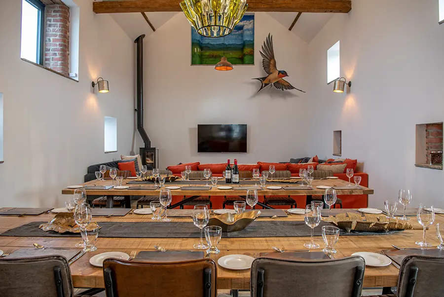 Highvale Barn Dining Area 1