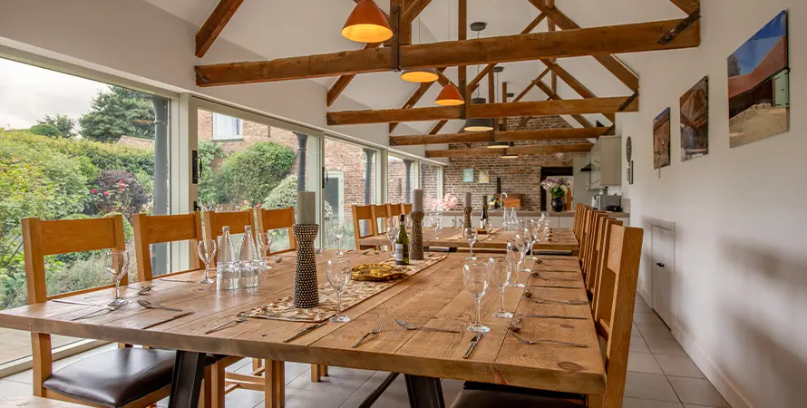 Eastwold Barn Dining Area