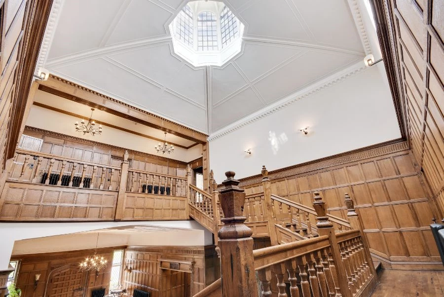 Cedar Tree Manor Staircase