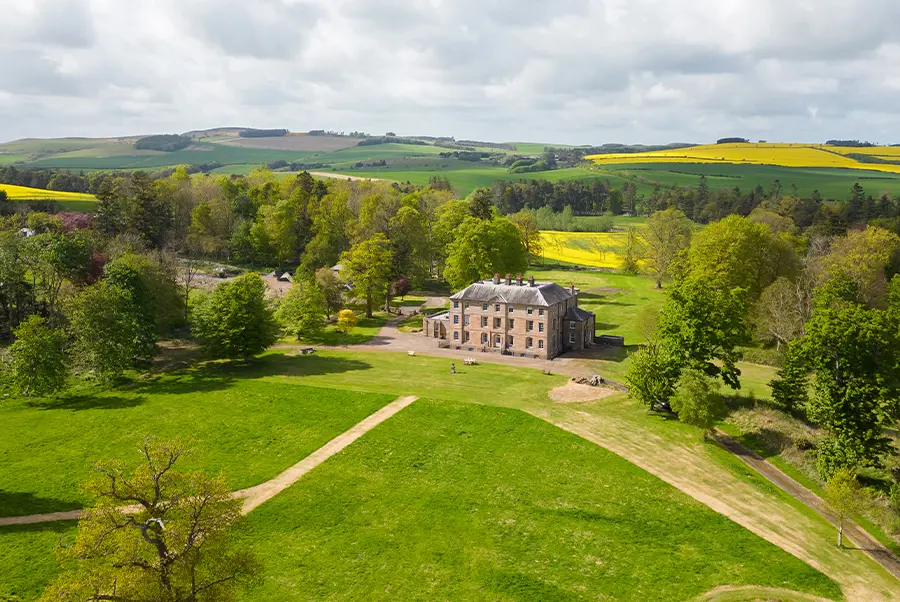 Tillbridge Hall Aerial View