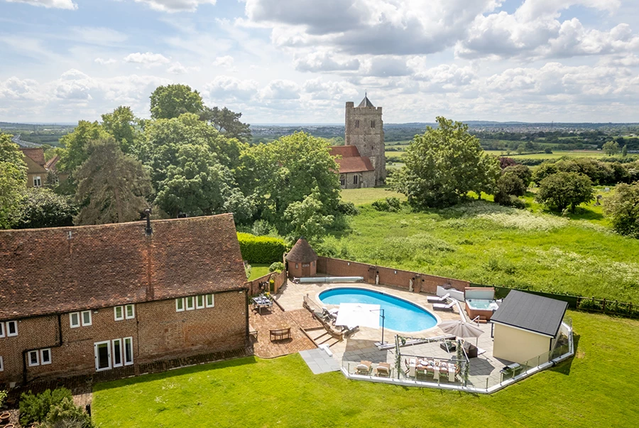 Highchurch House Aerial View 3