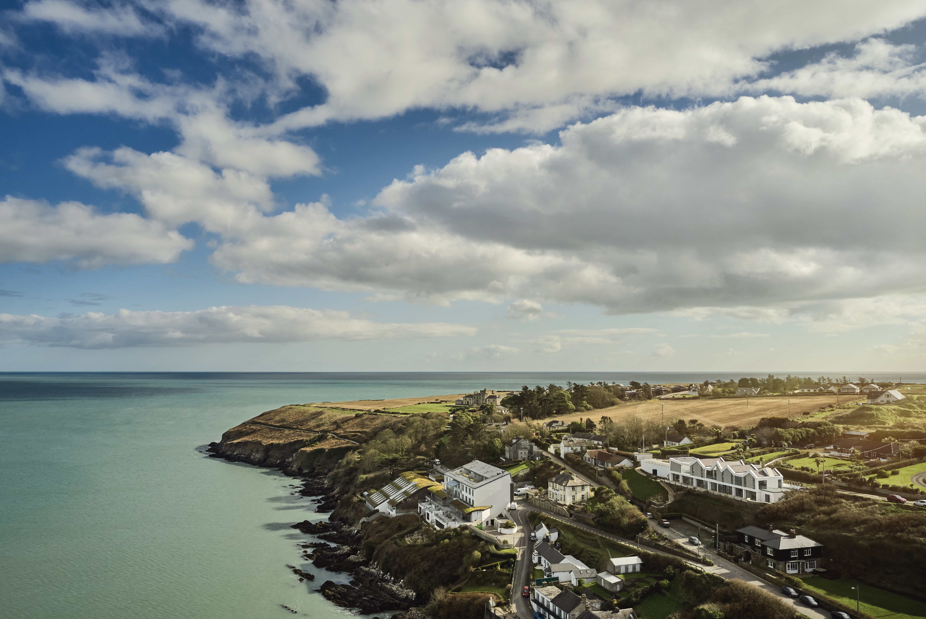 Ocean Bay House Aerial View