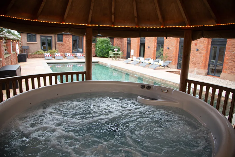 Brookmoor Barn Outdoor Hot Tub