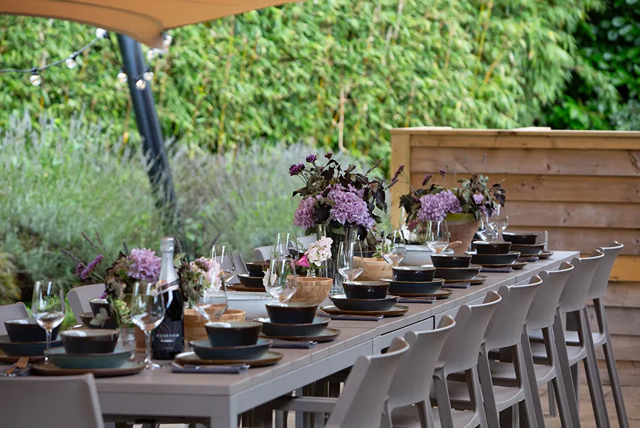 Brookmoor Barn Alfresco Dining 2