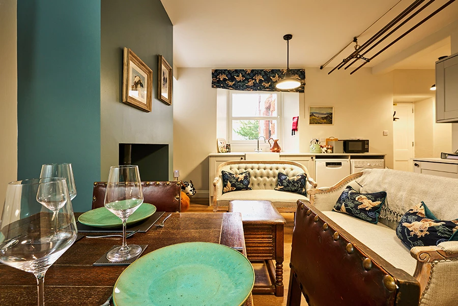 Cairnloch Annex Kitchen Living Room 2