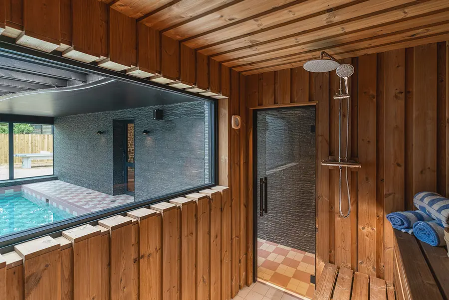 Tally Hoo House Sauna Without TV