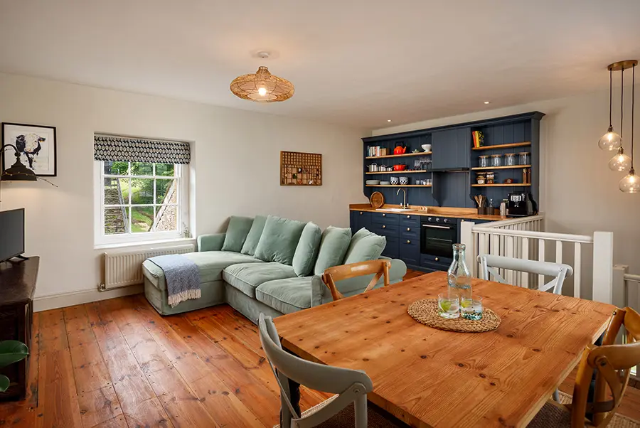 Parsonage House Apartment Living Dining 1
