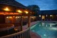 Brookmoor Barn Pool & Hot Tub At Night 1