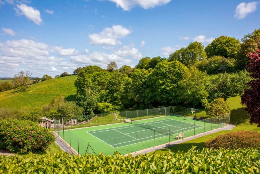 Waterhouse Manor Tennis Court 1