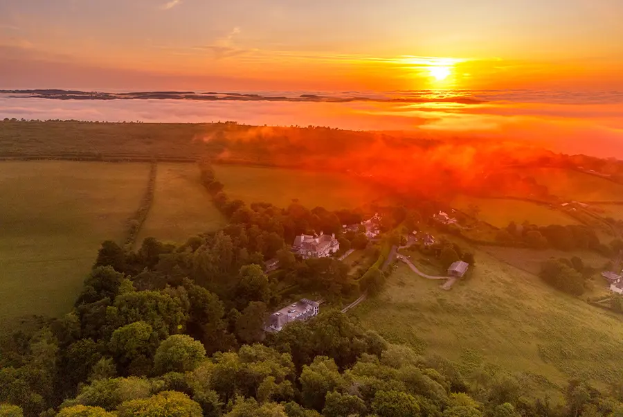 Dartmoor Wonderland Aerial View