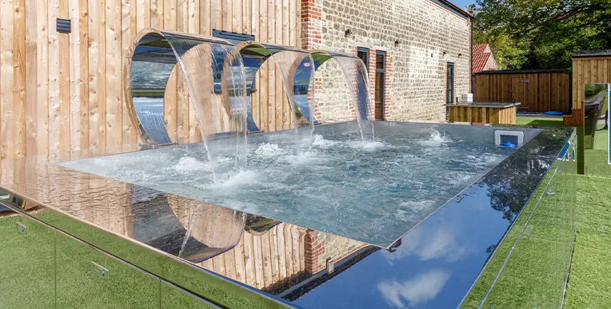 Rapunzel's Keep Hot Tub