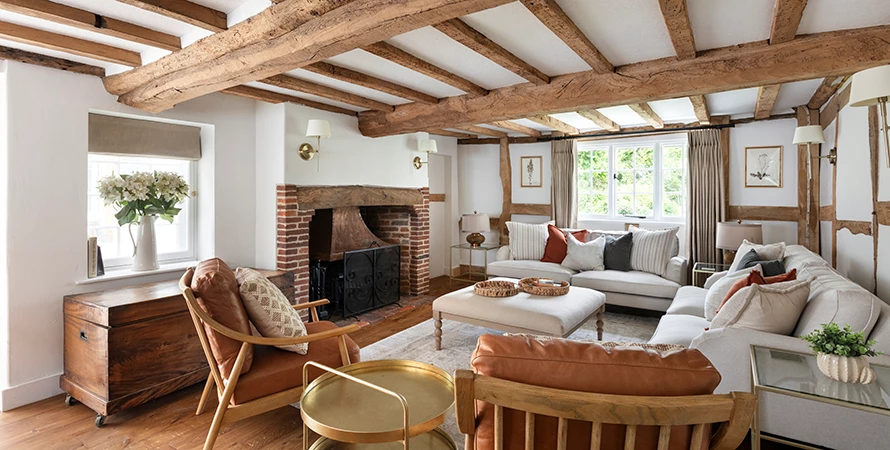 Willow Row Farm Living Room