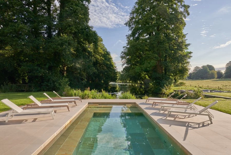 Chalkstream Retreat Pool 1